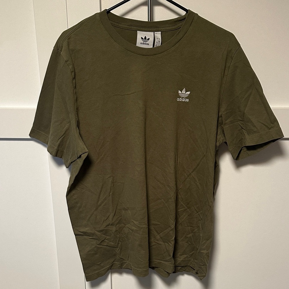 Adidas Men's Short Sleeve Olive Tee